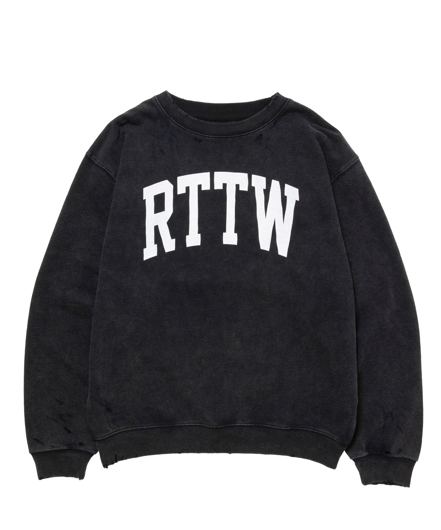 RTTW SWEATER (BLACK) / ピグメント スウェット