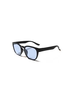 【ラスト1点】WELLINGTON TYPE UP CYCLE SHADES (BLUE) / リサイクルプラスチック ウェリントンタイプ サングラス