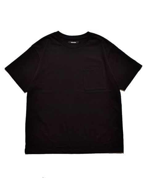 Standard Crewneck T-SH (BLK) / オリジナル ポケット Tシャツ