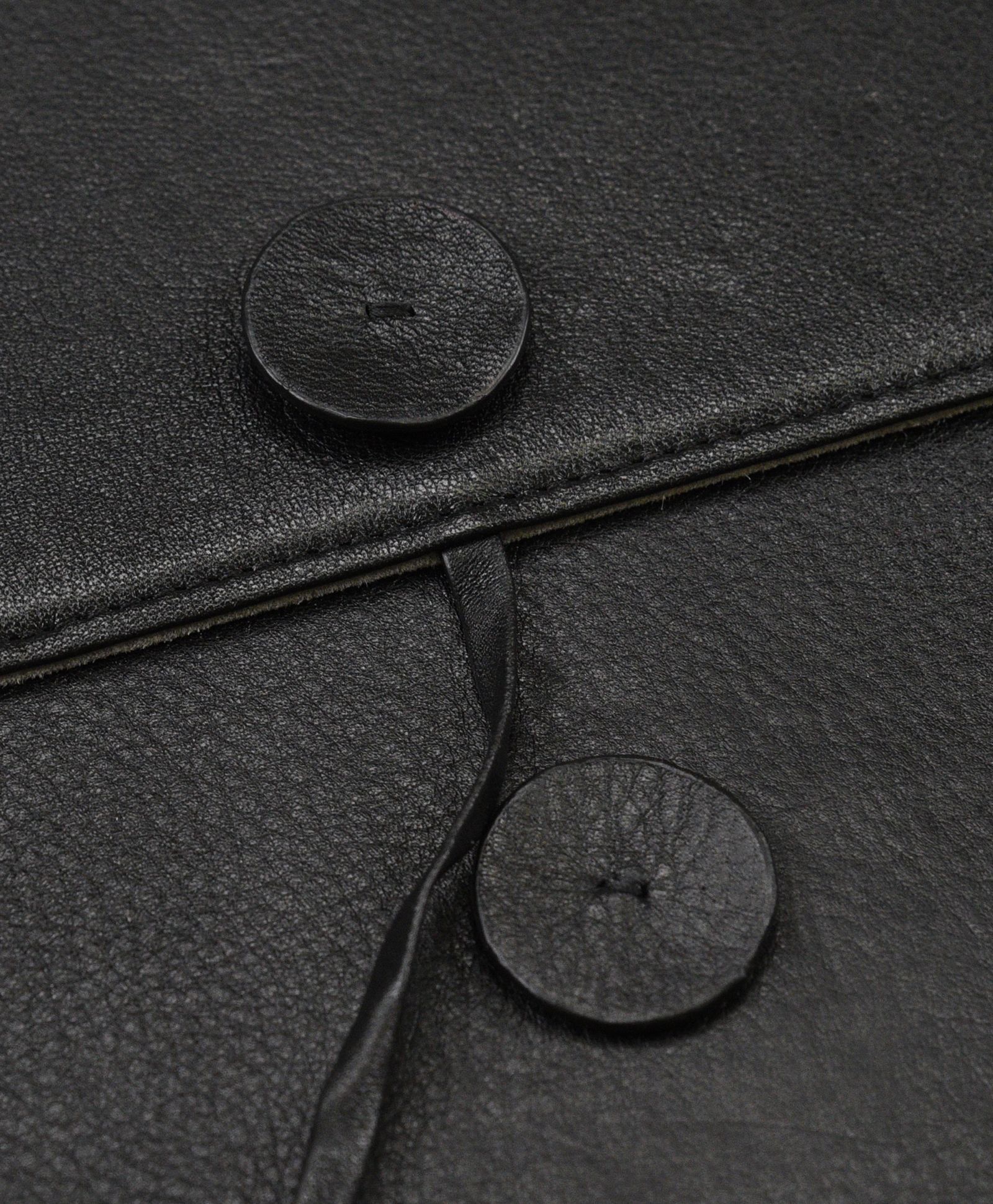 【ラスト1点】LEATHER PC CASE (BLACK) / レザー PC ケース