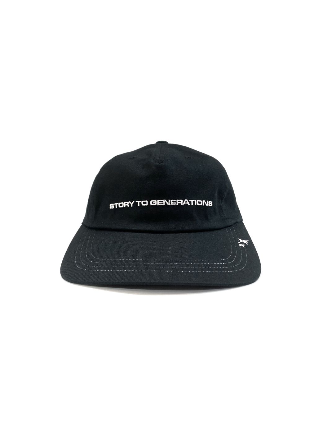 【ラスト1点】STG CAP (BLACK) / ロゴ刺繍 ベースボールキャップ