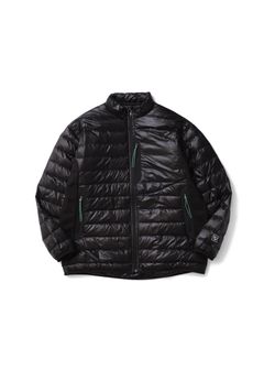 【ラスト1点】DOWN SWEATER (BLACK) / ナンガ コラボレーション ダウンジャケット