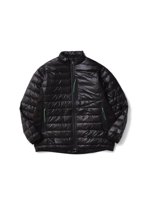 【ラスト1点】DOWN SWEATER (BLACK) / ナンガ コラボレーション ダウンジャケット