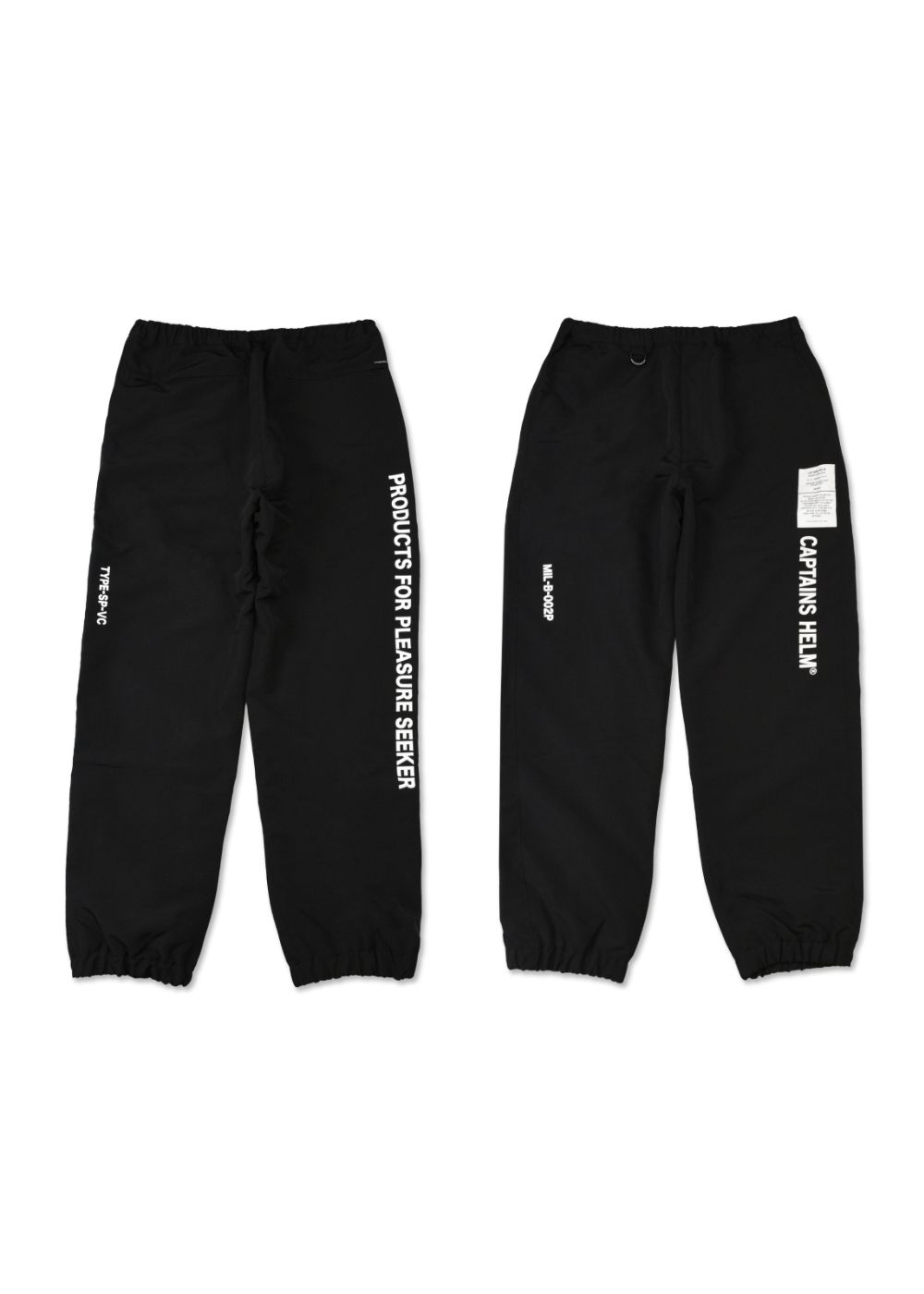 MIL SEEKERS NYLON PANTS (BLACK) / リップストップ ナイロン パンツ / セットアップ可能