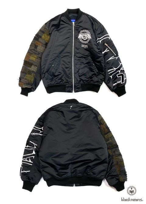 COLLABORATION MA-1 (BLACK) / 新年恒例76枚限定 リミテッドMA-1