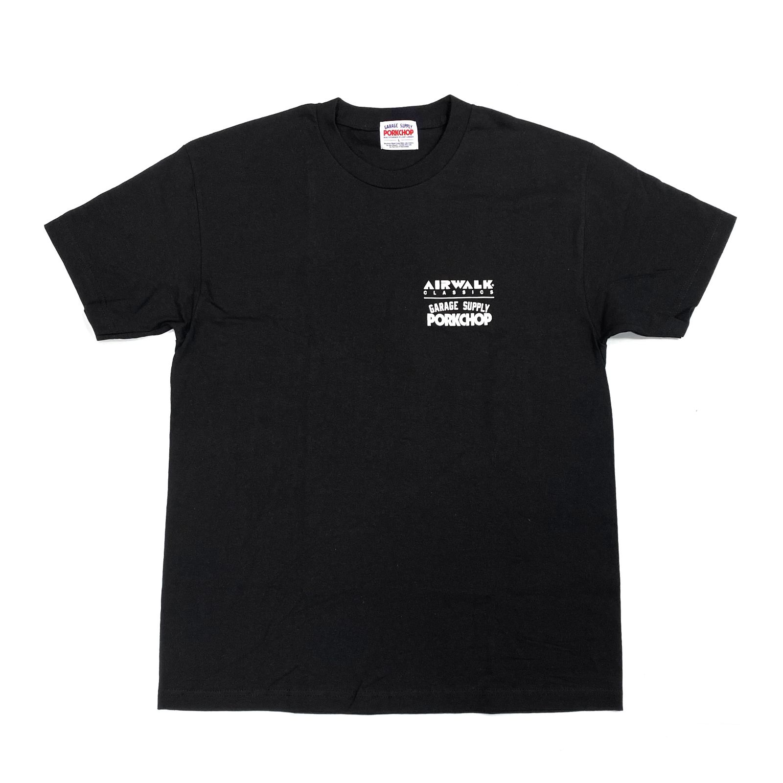 PORKCHOP Tシャツ PORKCHOP GARAGE SUPPLY - CIRCLE PORK TEE (BLACK) / サークル
