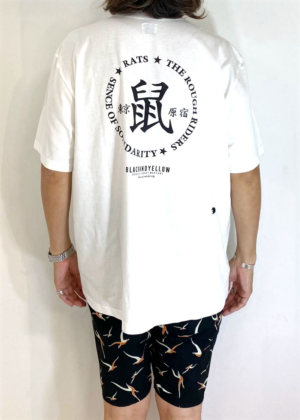 鼠 TEE (WHITE) / 鼠 Tシャツ