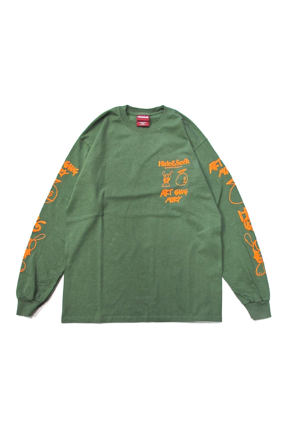 × SKOLOCT L/S Tee-1 (OLIVE DRAB) / スコロクト コラボロンT