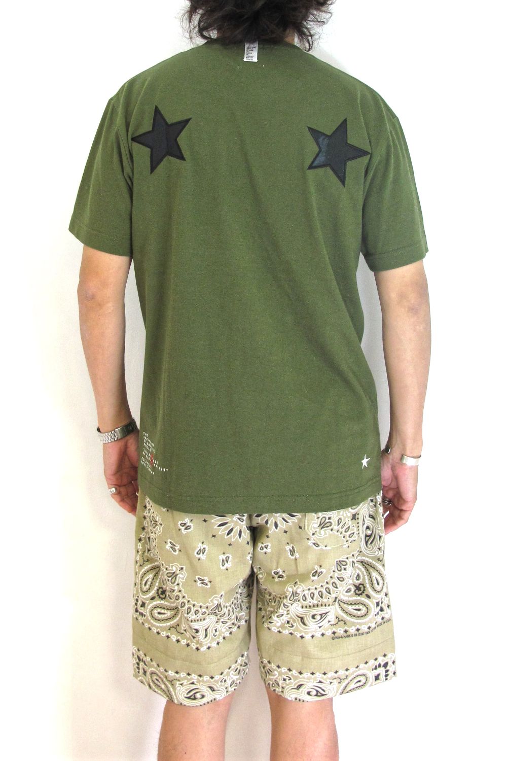 PRINT S/S TEE (CITY GREEN) / アンライバルド コラボT