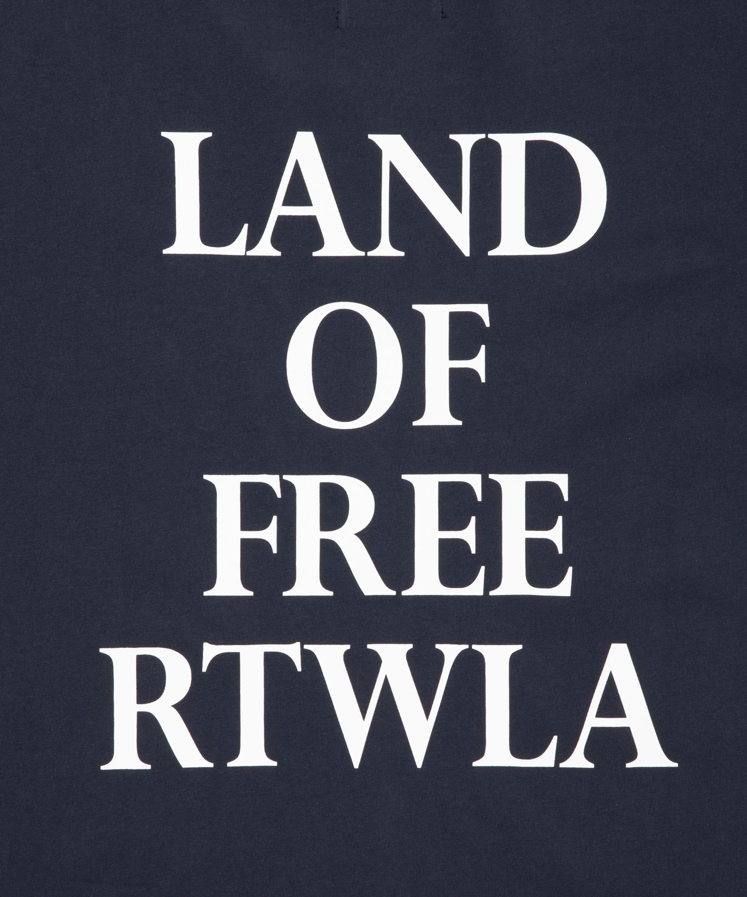 R9 LAND CUTOFF TEE (NAVY) /  オリジナル カットオフ Tシャツ