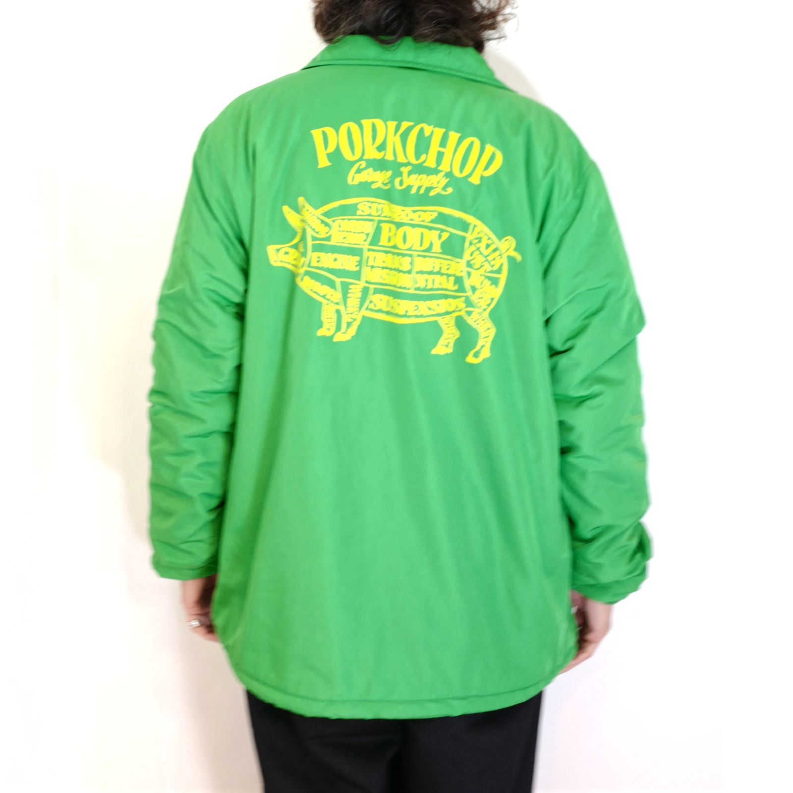 PORKCHOP - 【ラスト1点】ORIGINAL BOA COACH JKT (GREEN