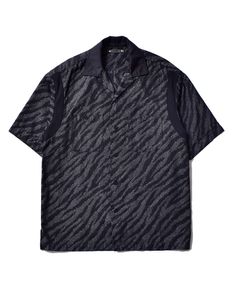 Diago.T Denim Rib Arm Bowling SH (BLT) / オリジナルアニマルシャツ / セットアップ可能