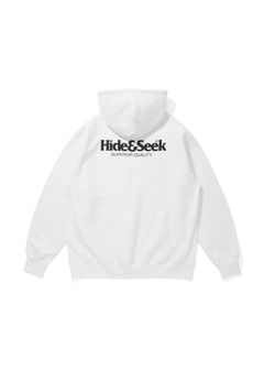 Logo Hooded Sweat Shirt-2 (WHITE) / ロゴ スウェット パーカー