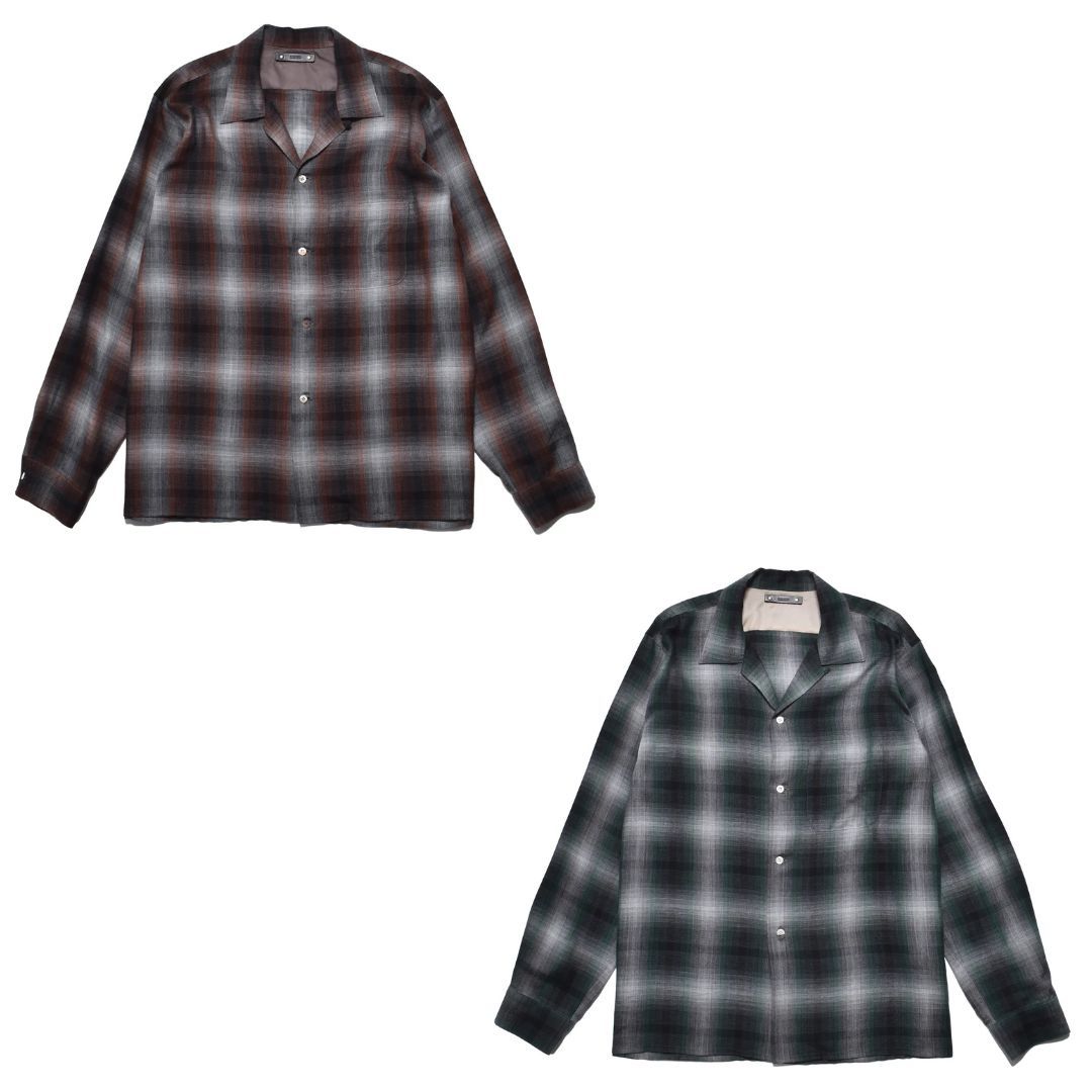 MINEDENIM 新作販売告知 / 渋い雰囲気に仕上げたチェックシャツは