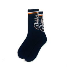 CRS LOGO SOX (BLACK) / ジャガード ロゴ ソックス