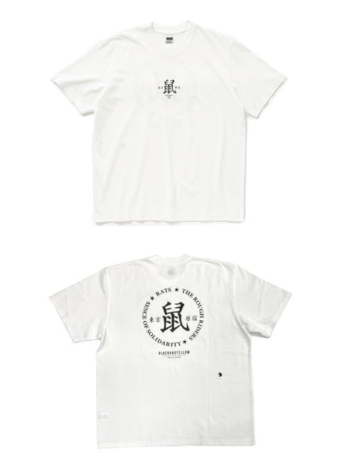 RATS 新作販売告知 / 粋なブランドアピールを楽しめるプリントTシャツ。