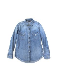 DENIM WESTERN SH USD (LUD) / デニムウエスタンシャツ