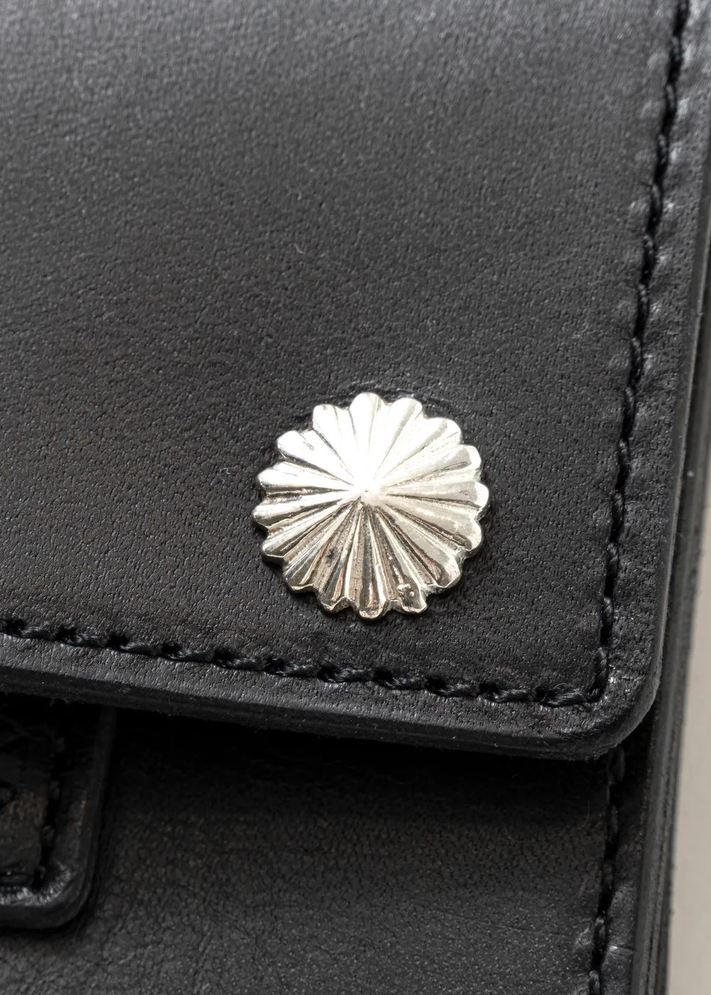 RATSxBINGO BROTHERS 2CONCHO WALLET (SILVER925) / ビンゴブラザーズ コラボ レザーウォレット