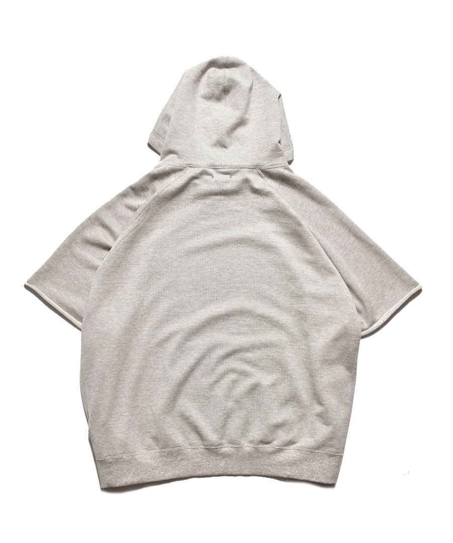 MINEDENIM - Square Big Nosleeve Hoodie (GRY) / スクエア ビッグ 