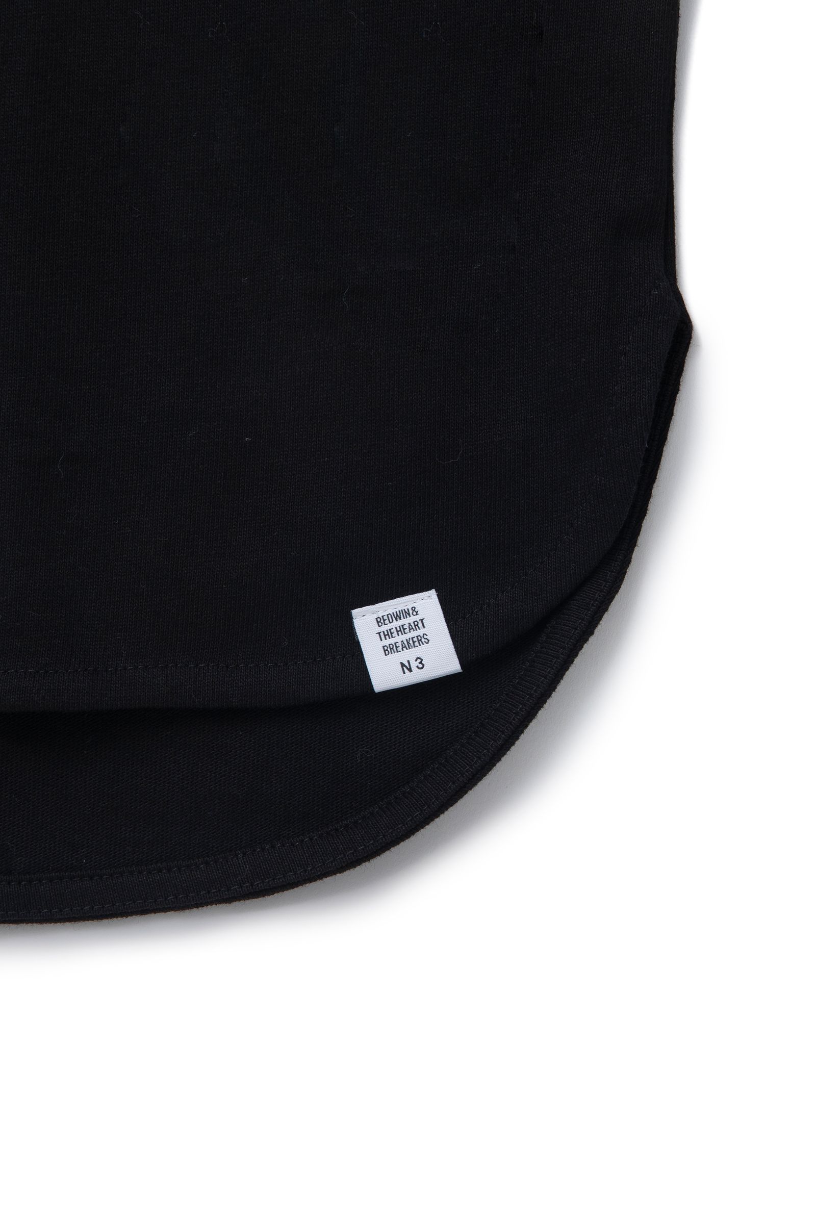 3/4 SLEEEVE BASEBALL TEE "BABE" (BLACK) / グッドウェア コラボ ベースボールTee