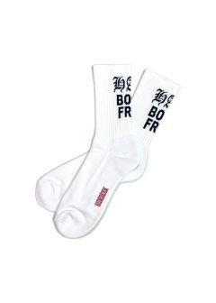 HAS SOX (WHITE) / ジャガードロゴ ソックス