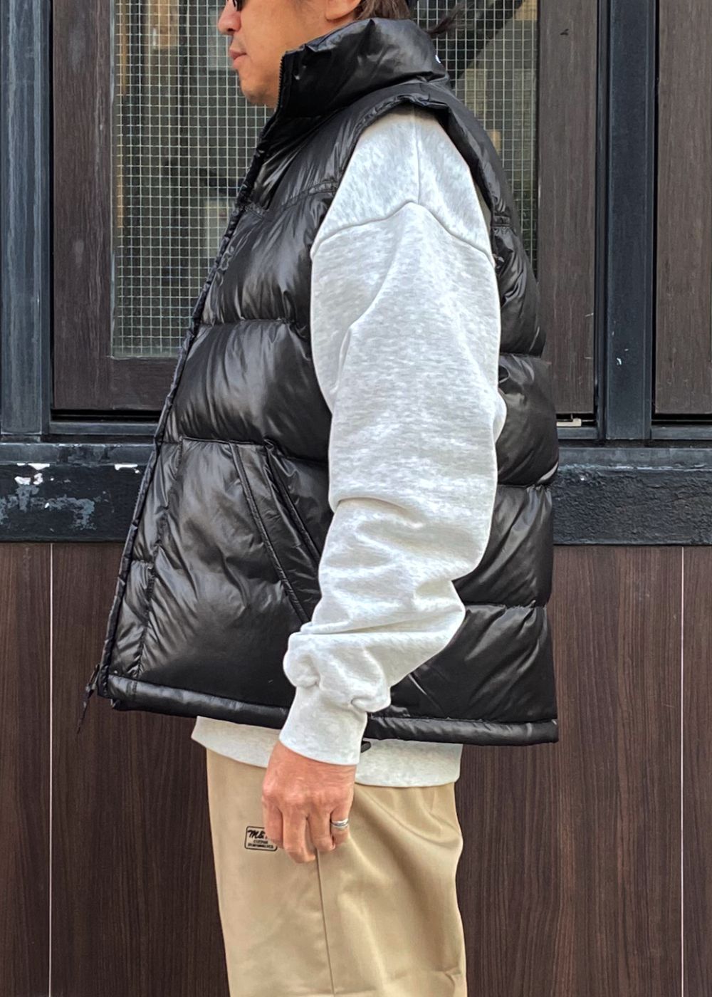 Western Down Vest (BLACK) / ウエスタン ダウン ベスト