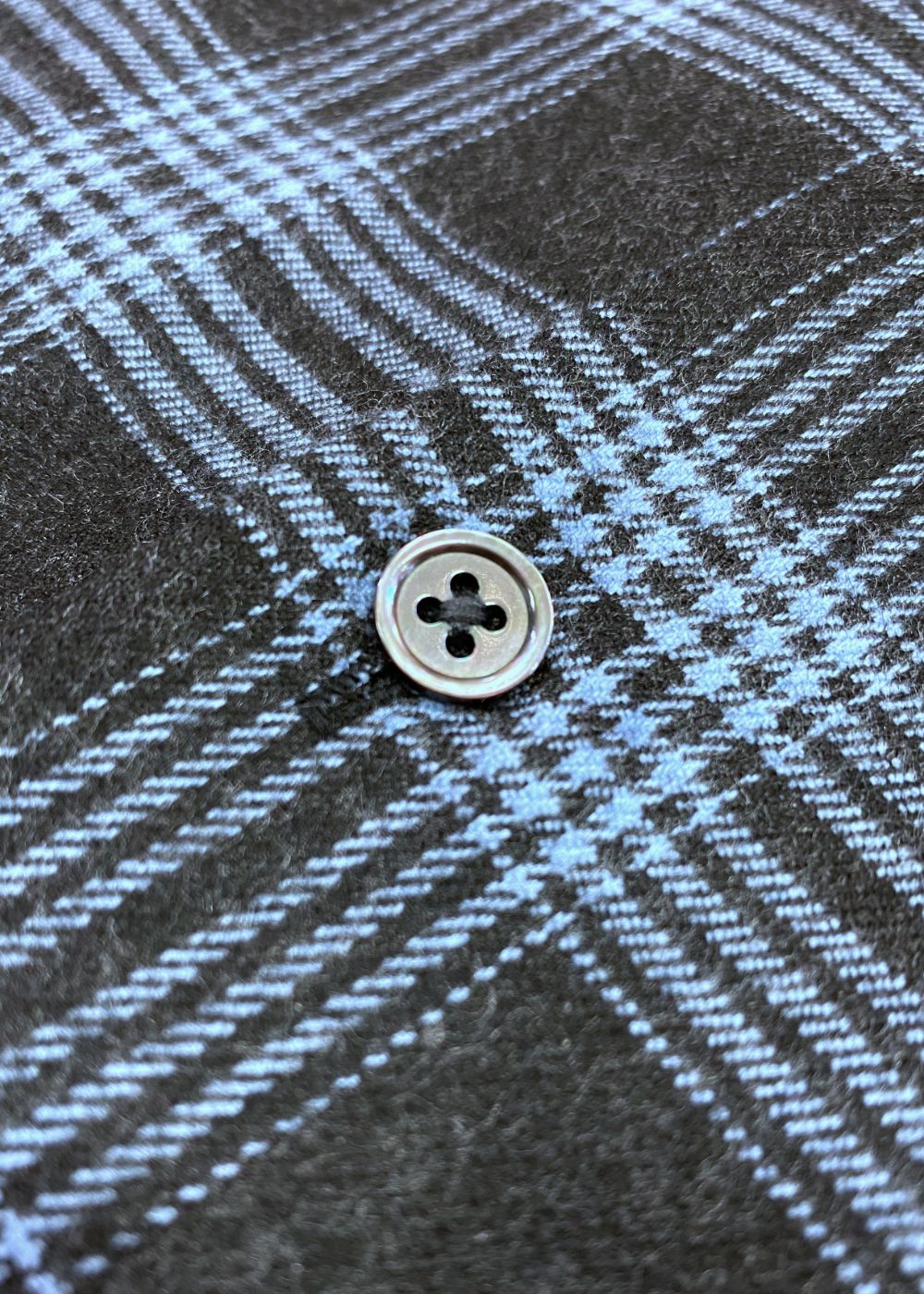 Check L/S Shirt (BLUE) / チェック シャツ