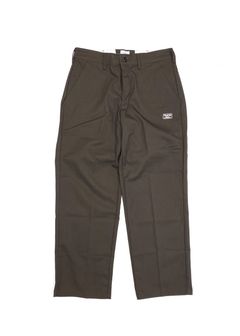 WORK PANTS (D.BROWN) / チノパンツ