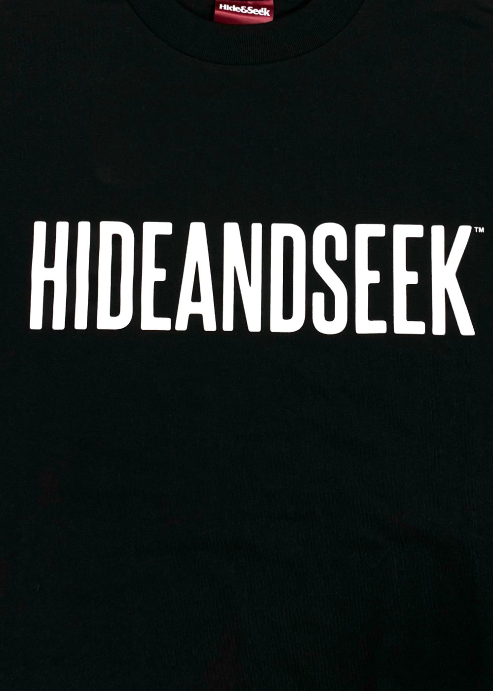 HAS Logo S/S Tee (BigSilhouette) (BLACK) / ヘビーオンス ワイド Tシャツ