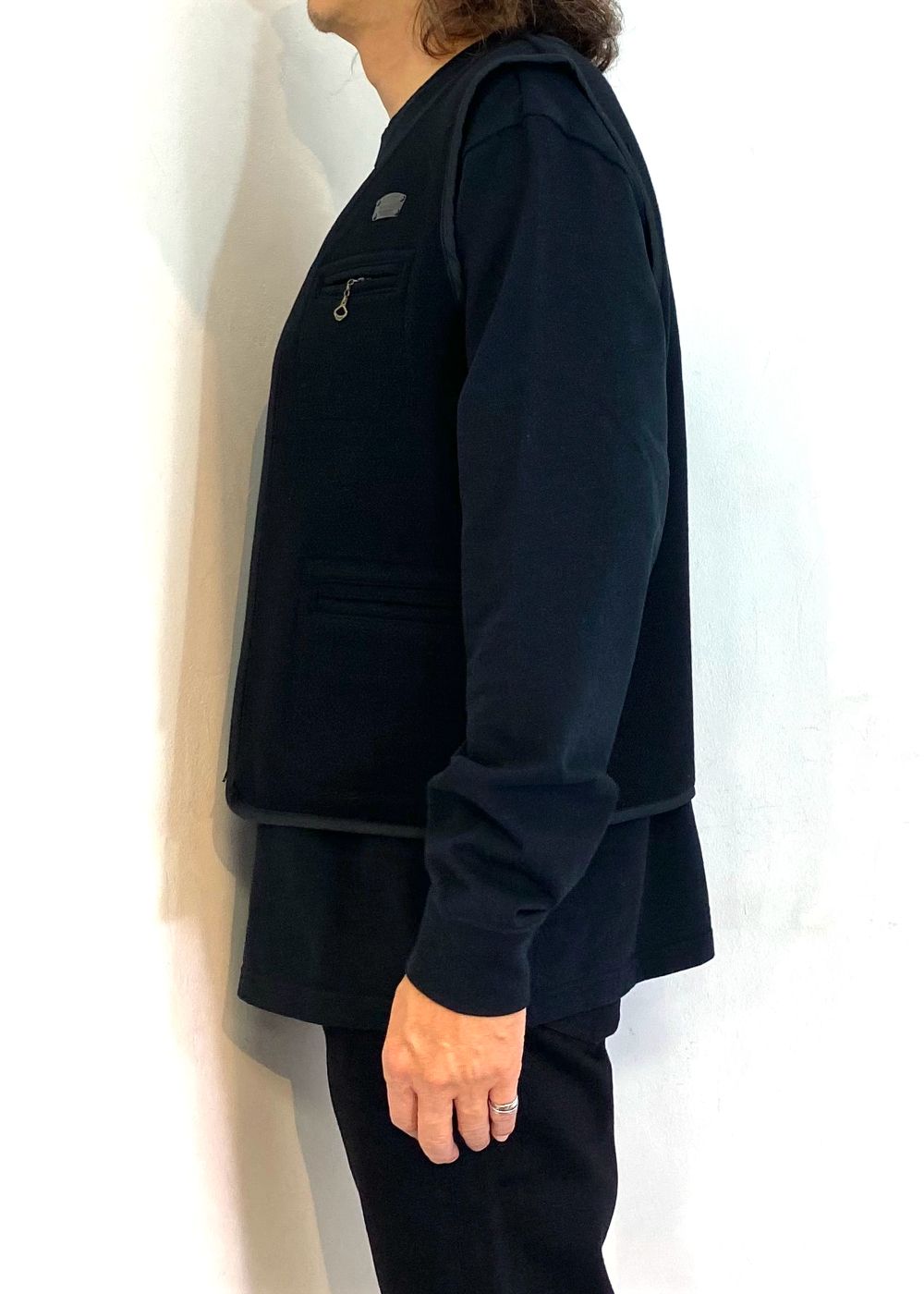 FAMILY VEST (BLACK) / ワーク ベスト