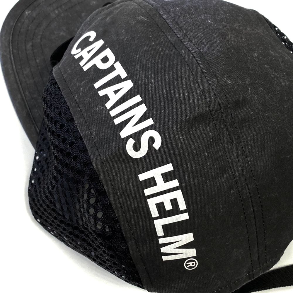 CAPTAINS HELM - 【ラスト1点】MIL SIDE MESH JET CAP (BLACK 