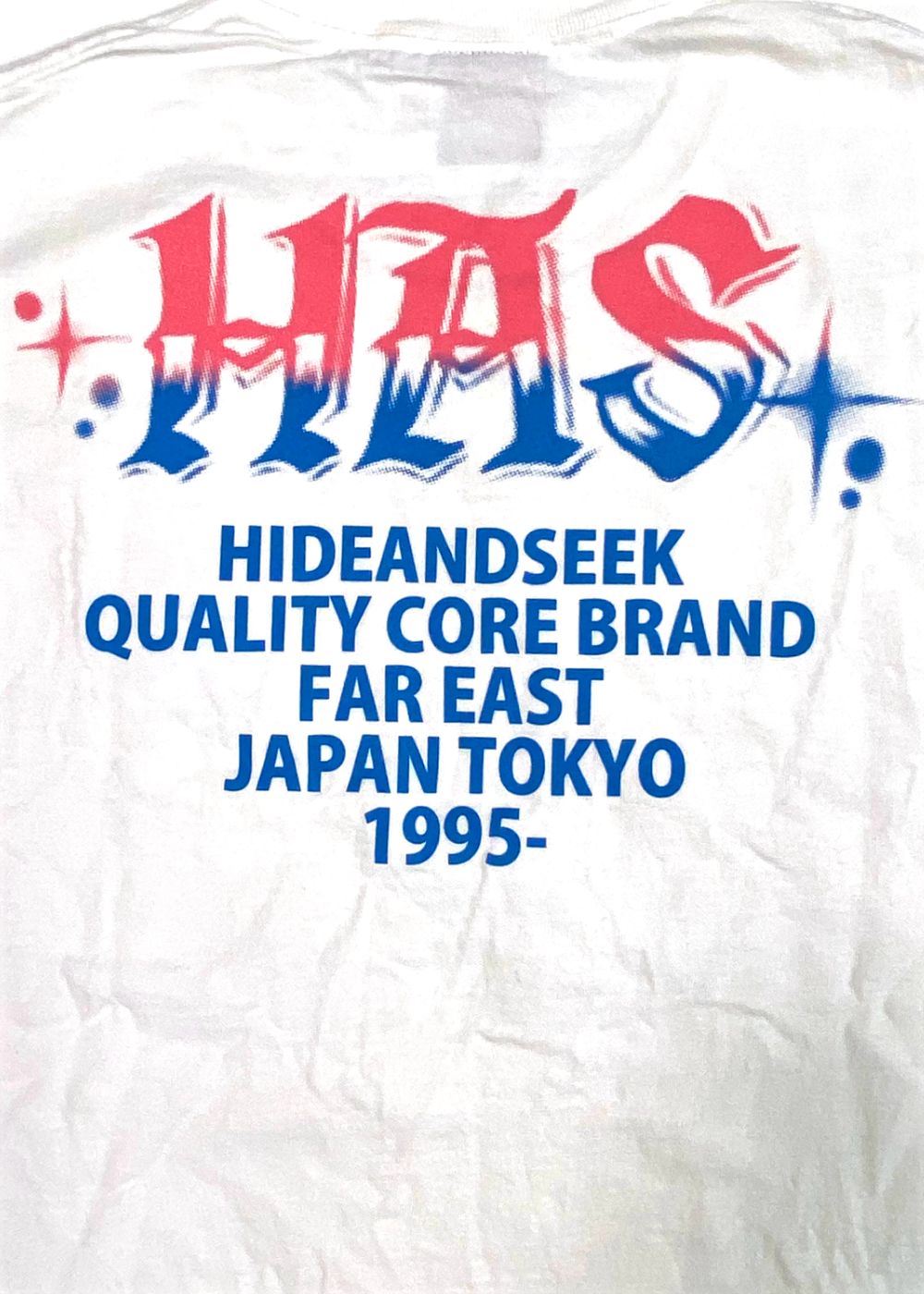 N.L.U. S/S Tee (Back) (WHITE) /  プリントTee (バック)