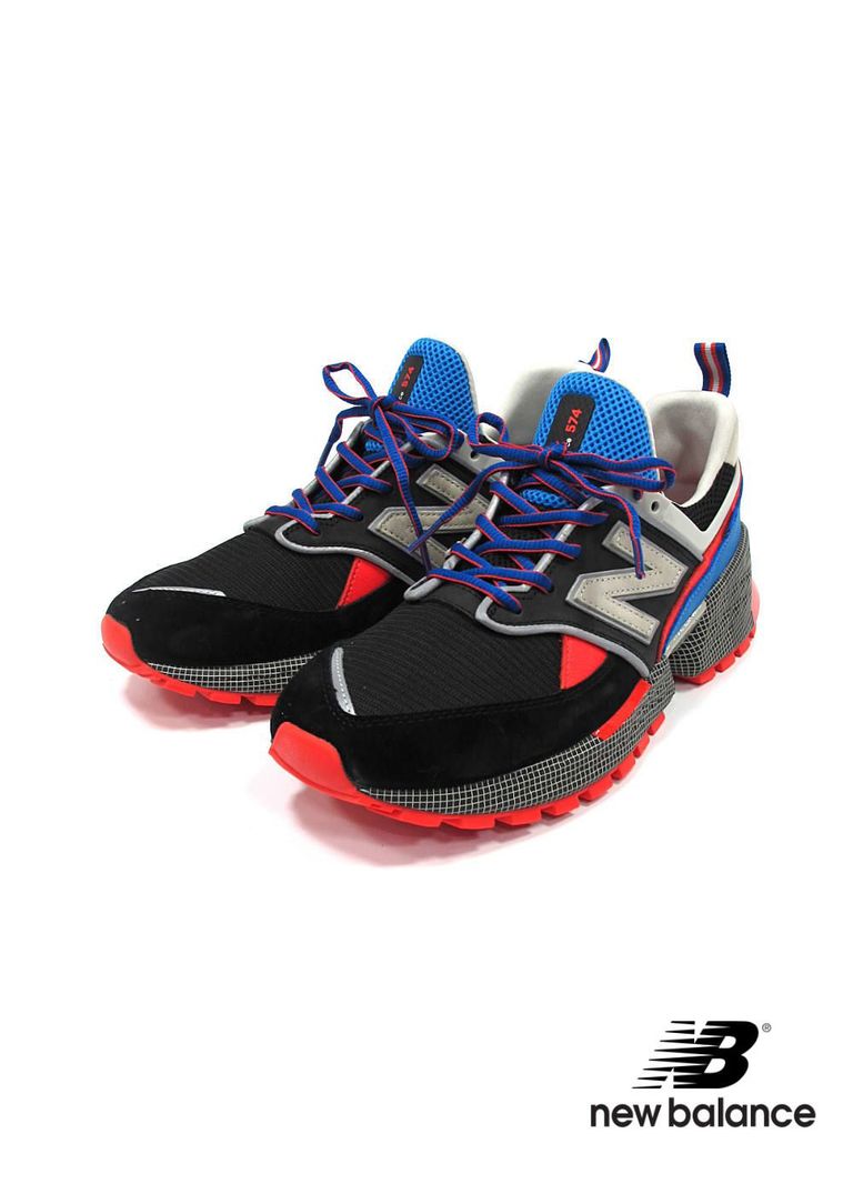 WHIZ LIMITED - NEW BALANCE MS574 V2 x mita sneakers (BLACK 