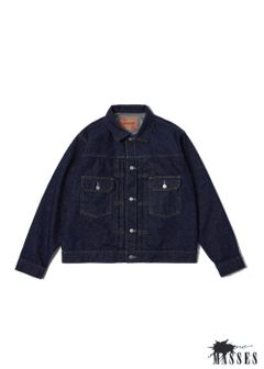 DENIM 2ND JKT (×MASSES) (INDIGO 1WASH) / マシス コラボレーション デニムジャケット