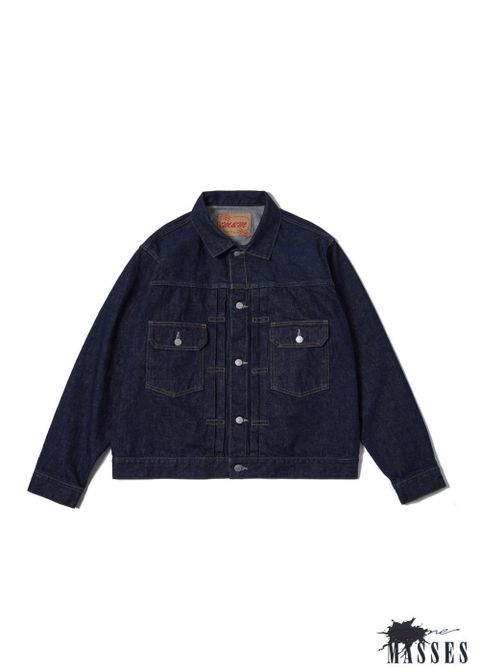 DENIM 2ND JKT (×MASSES) (INDIGO 1WASH) / マシス コラボレーション デニムジャケット