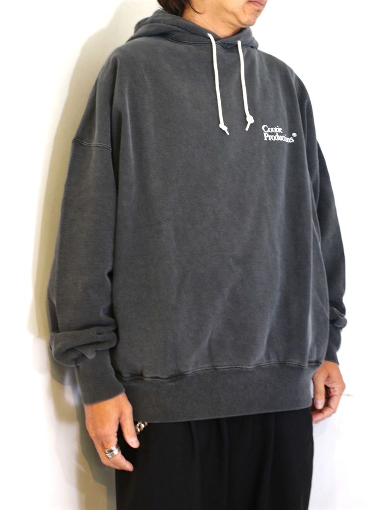 COOTIE PRODUCTIONS - Pigment Dyed Open End Yarn Sweat Hoodie  