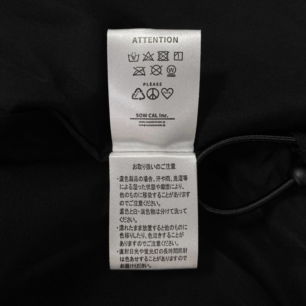 DETACHABLE HOOD TECH JACKET (BLACK) / ハイスペック パフジャケット