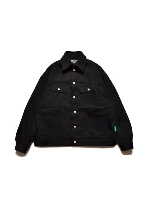 ×WILLY CHAVARRIA St.Twist Denim CHACHI TRUCKER JACKET (BLACK) / ×ウィリーチャバリア コラボ トラッカージャケット