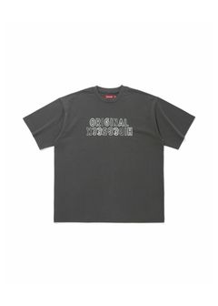 Original S/S Tee (CHARCOAL GRAY) / 西浦徹 コラボ Tシャツ