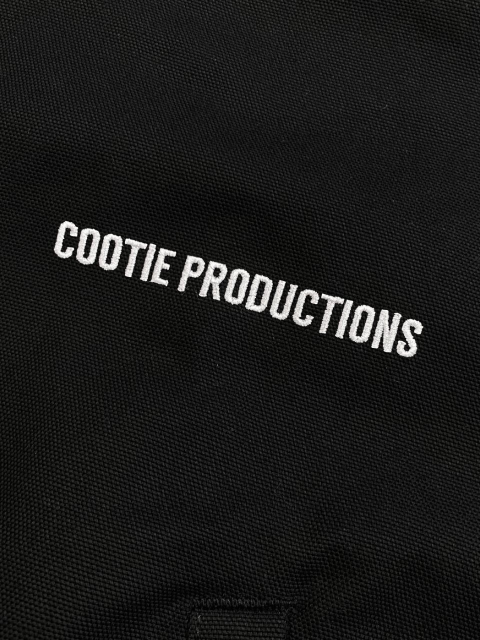 COOTIE PRODUCTIONS - Cotton OX Award Jacket (BLACK) / ロゴ刺繍