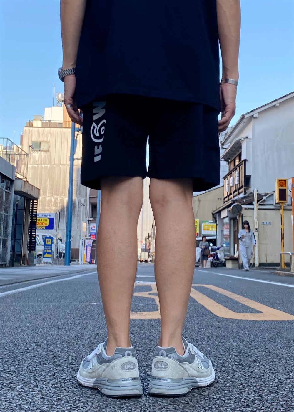 Original Jersey Short (BLACK) / 西浦徹 コラボ イージー ショーツ