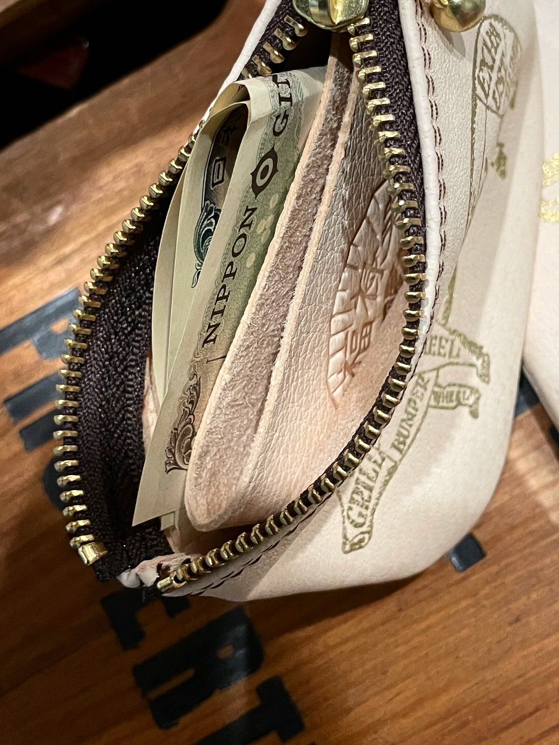 NEW BIKER WALLET (BLACK×SILVER) / 福禄寿 コラボ ウォレット