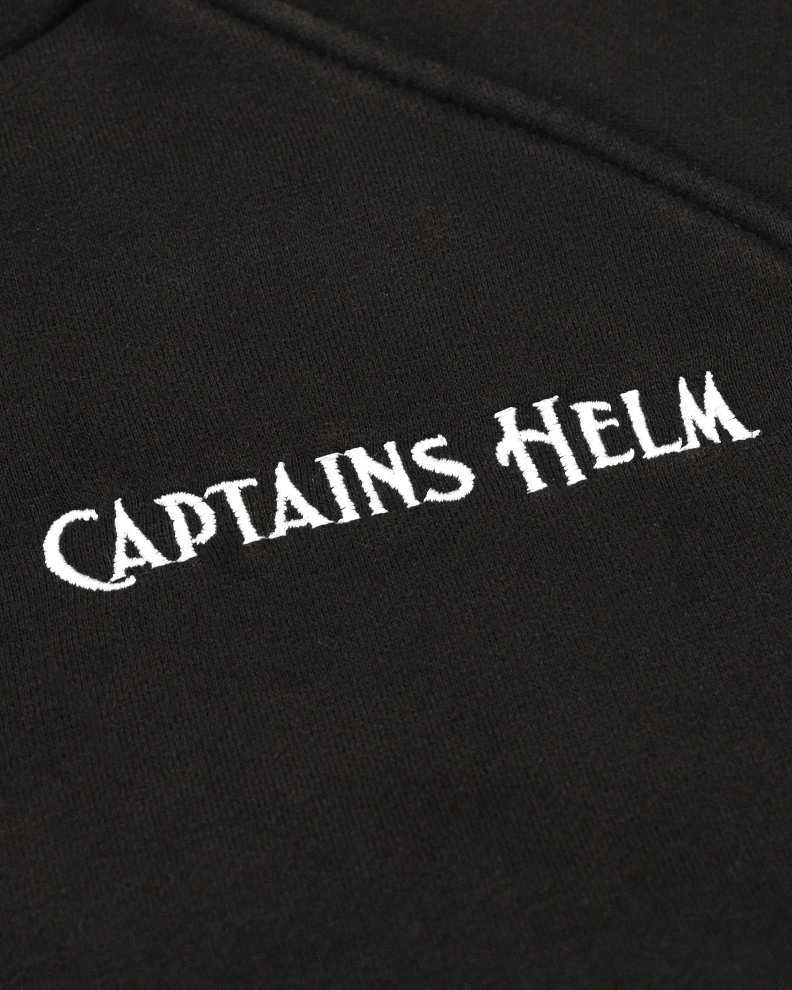 VINTAGE LOGO HOODIE (VINTAGE BLACK) / ヴィンテージ加工 ロゴ スウェット パーカー