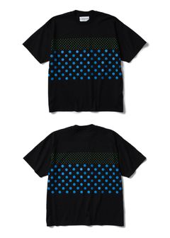 DOT TEE (BLACK) / ドット プリント Tシャツ