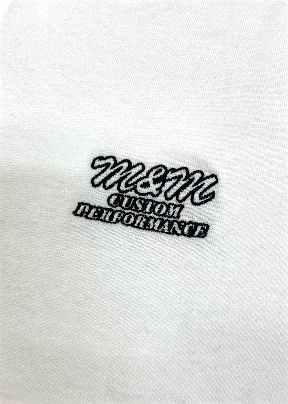 HENRY NECK TEE (WHITE) / ヘンリーネック Tシャツ
