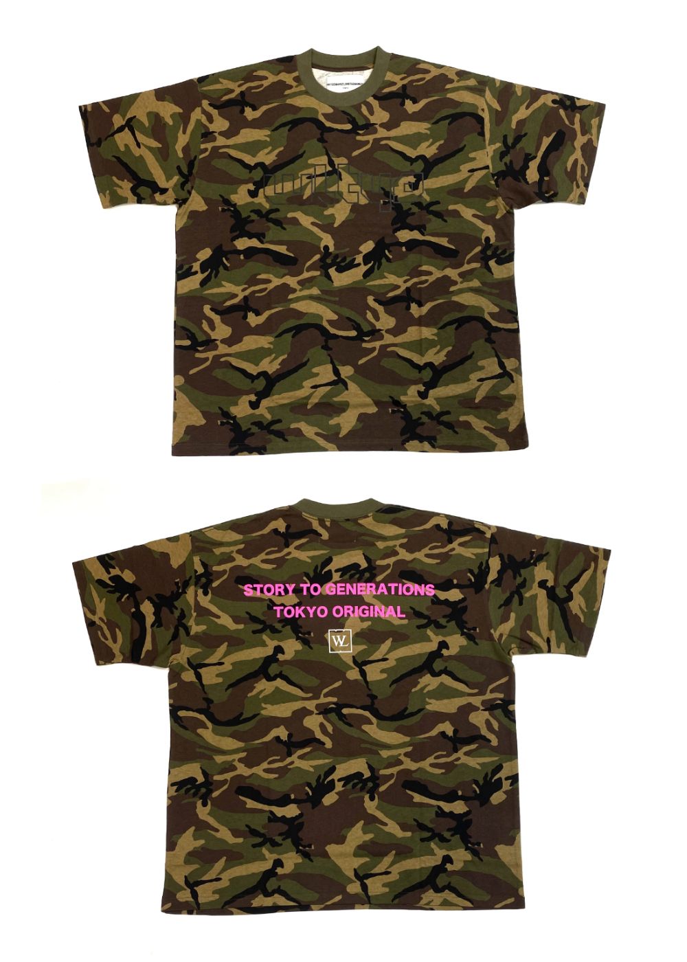 WHIZ LIMITED - DIGI T-SHIRT (BLACK) / ロゴ プリントTシャツ | LOOPHOLE