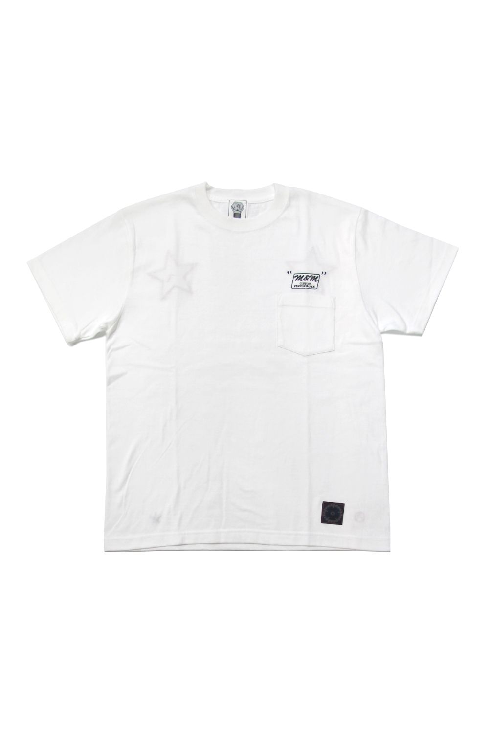 PRINT S/S TEE (WHITE) / アンライバルド コラボT