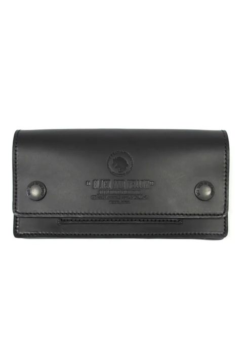 LEATHER WALLET (BLACK) / ポーター コラボレザーウォレット