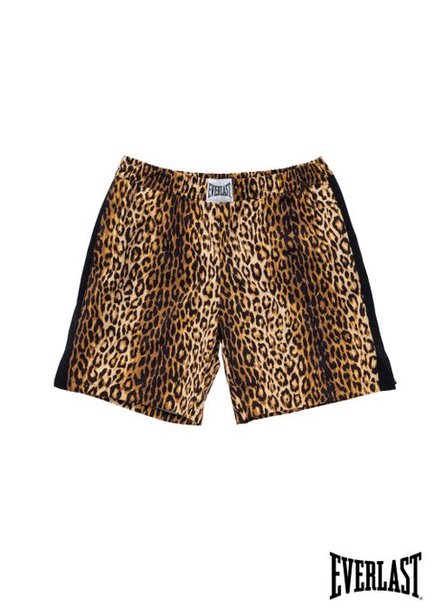 EVERLAST Ex.TRAINING SHORTS "CREED" (LEOPARD) / エバーラスト コラボ トレーニングショーツ