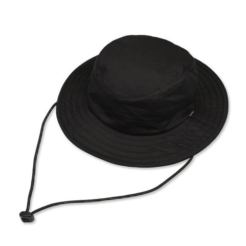 "OCEANSIDE DIVISION" US LOGO DRY STRECH HAT (BLACK) / ドライ ストレッチ サファリ ハット